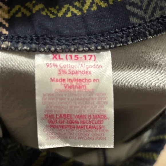 Plaid women’s Pants - Black and Green - Picture 3 of 4